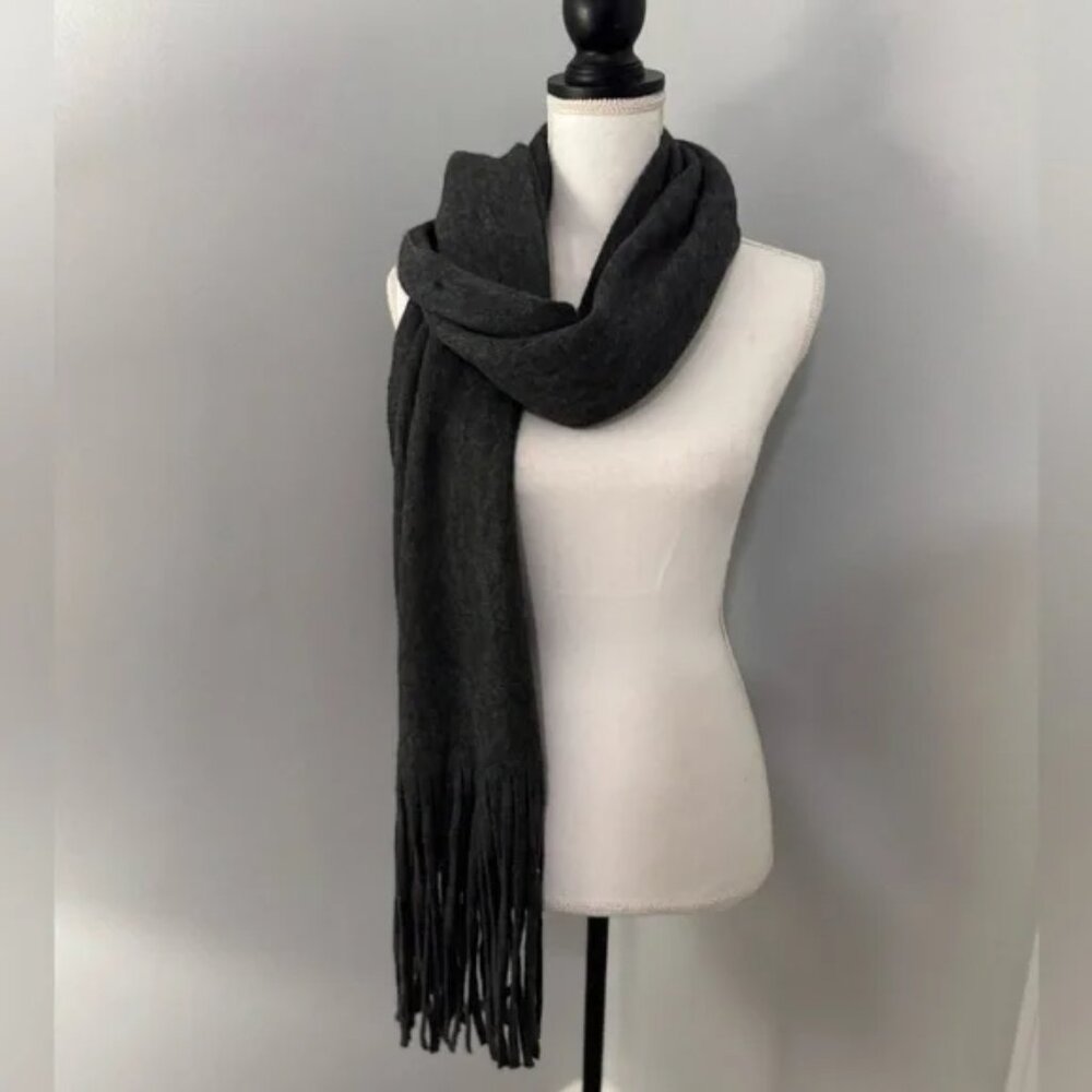 LUCKY‎ BRAND Solid Brushed Fringed Scarf Wrap Shawl (BRAND NEW IN PACKAGE!) - Picture 5 of 6